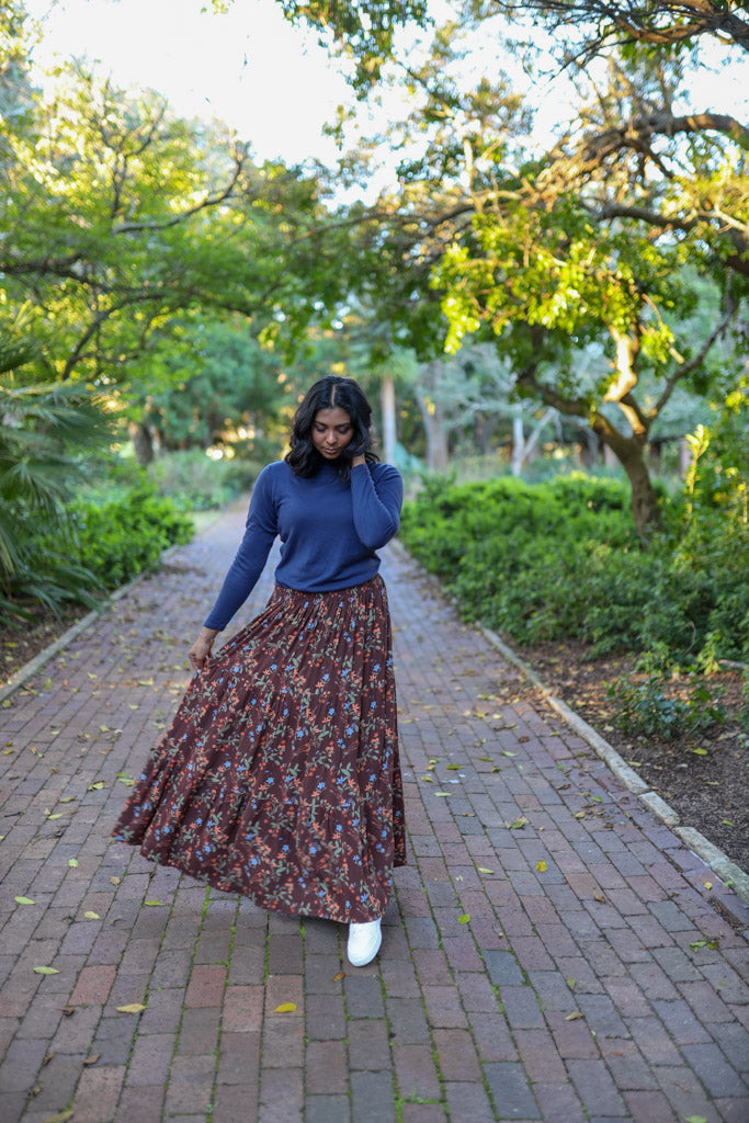 3 Tiered Maxi Skirt