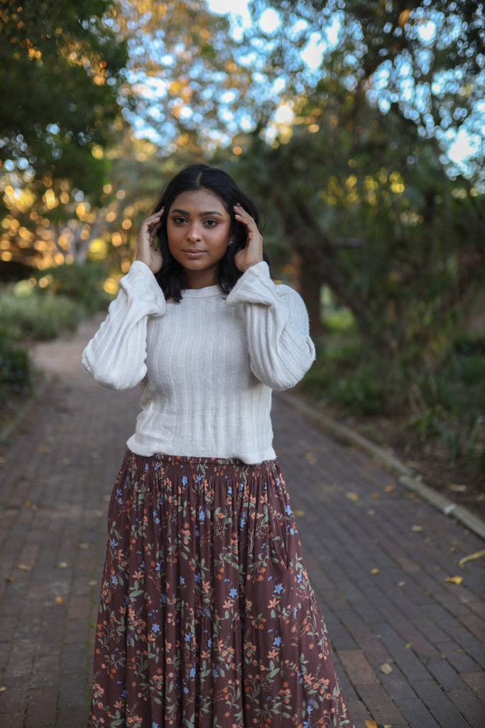 3 Tiered Maxi Skirt