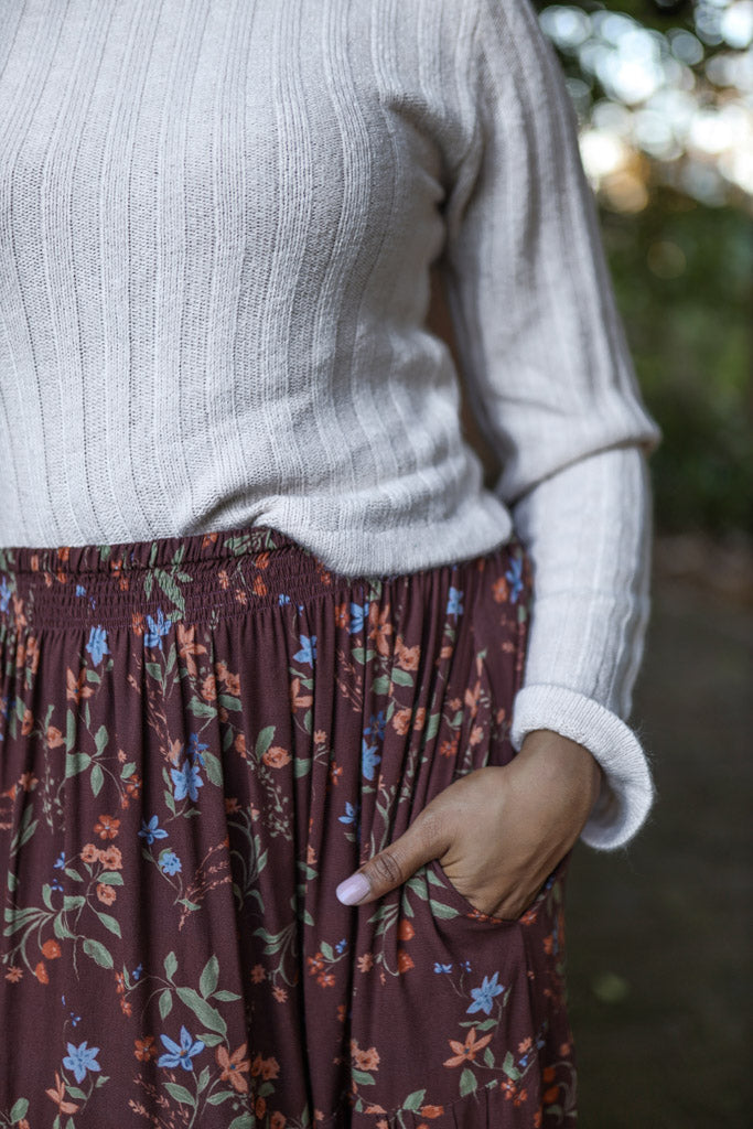 3 Tiered Maxi Skirt