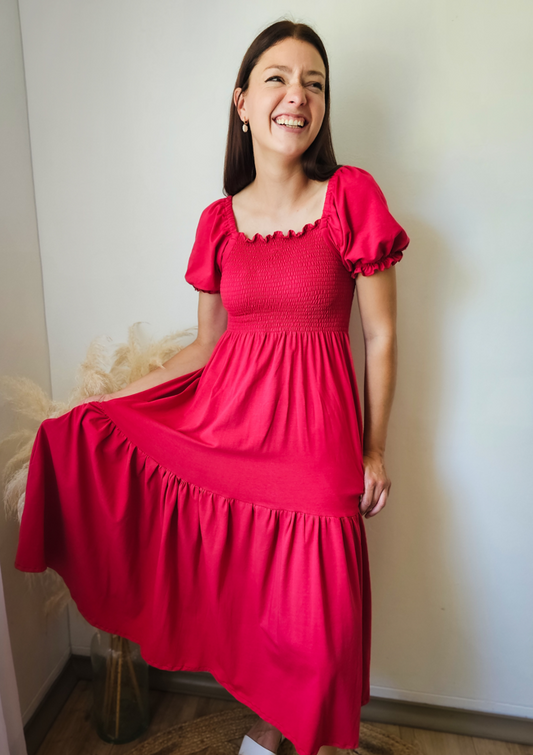 Cherry Cottage Dress - Limited Edition - Offcut range