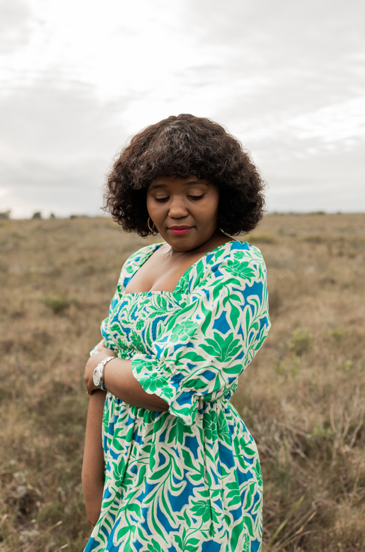 The Cottage Dress - Maxi Length - Ecovero Viscose