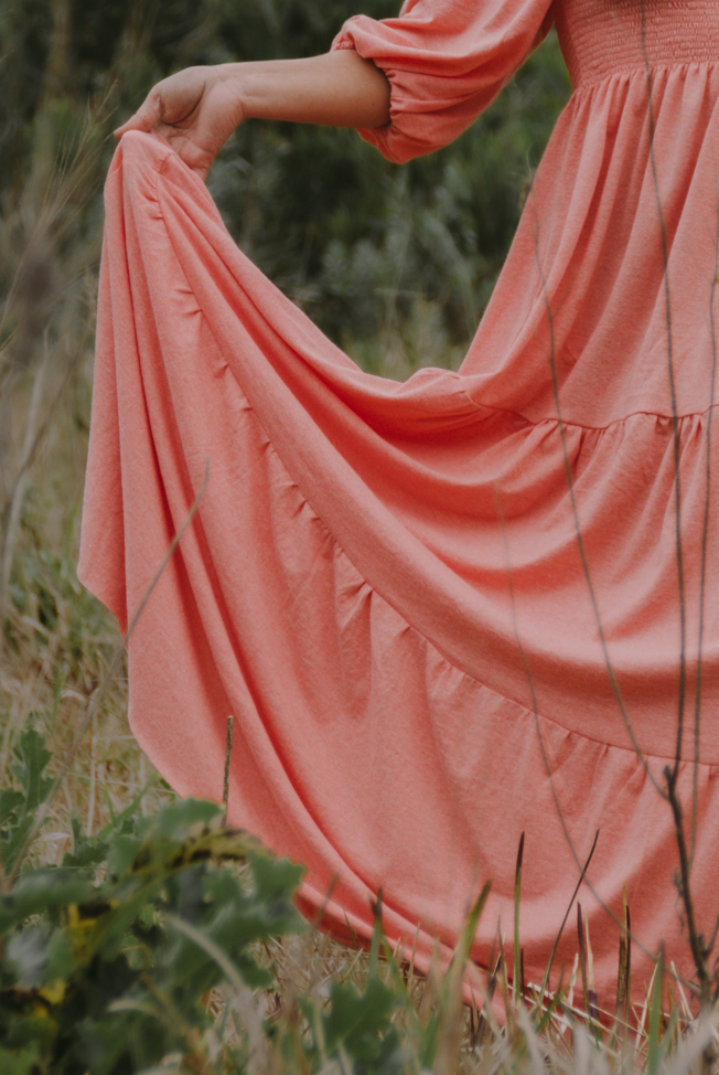 The Cottage Dress - 3 Tiered maxi dress - Recycled Plastic