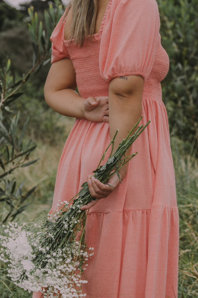 The Cottage Dress - 2 Tiered Midi Dress