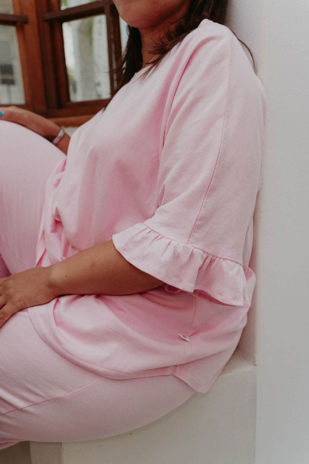 Autumn Pajammer Matching Set - Frilled