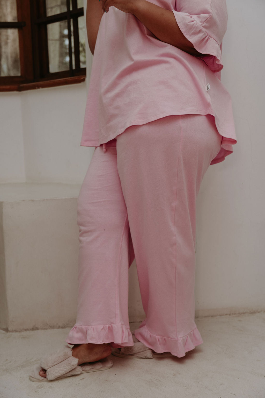 Autumn Pajammer Matching Set - Frilled
