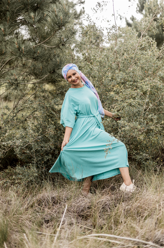 T-shirt dress - mid length sleeve